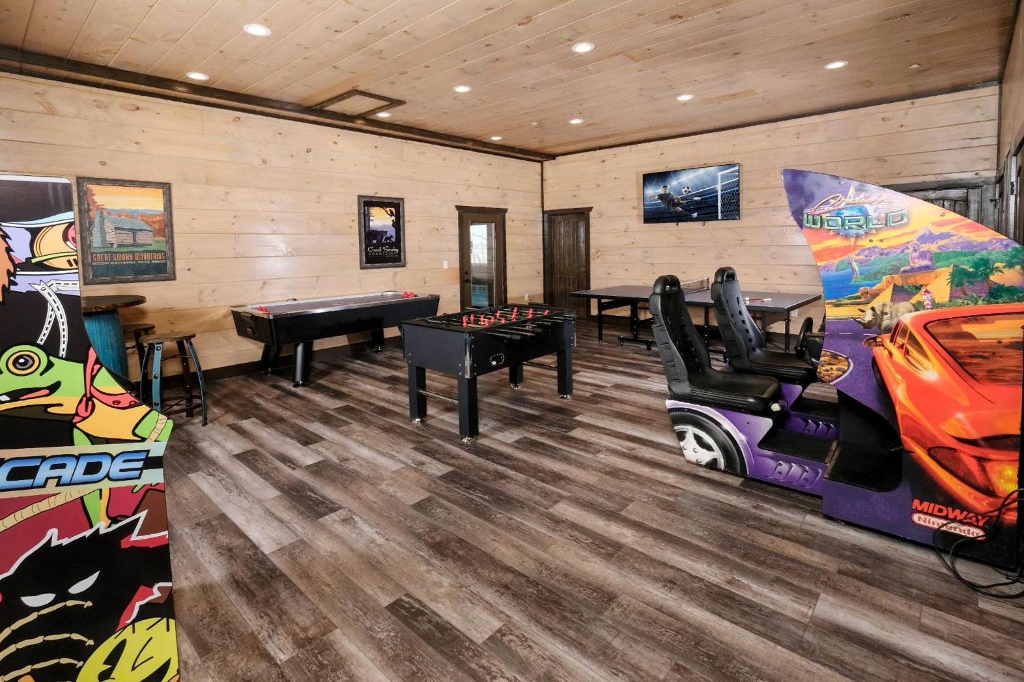 Swim And Gym Mansion Villa Pigeon Forge Eksteriør billede