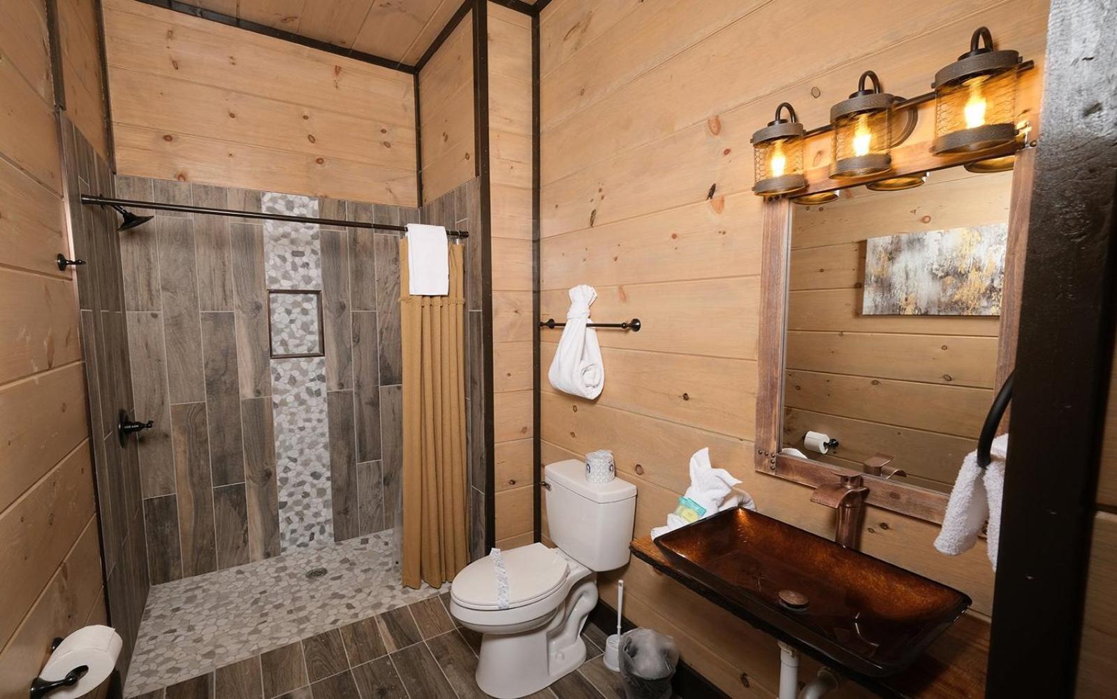Swim And Gym Mansion Villa Pigeon Forge Eksteriør billede