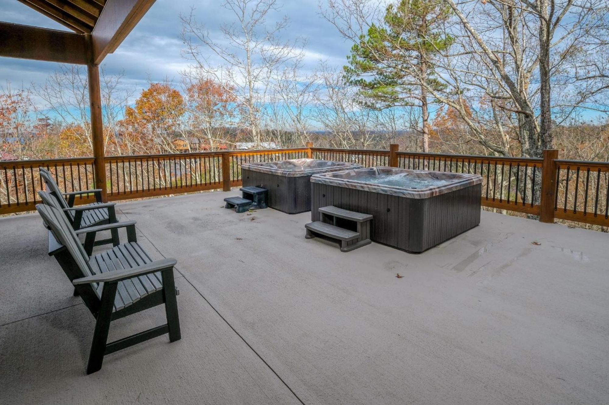 Swim And Gym Mansion Villa Pigeon Forge Eksteriør billede