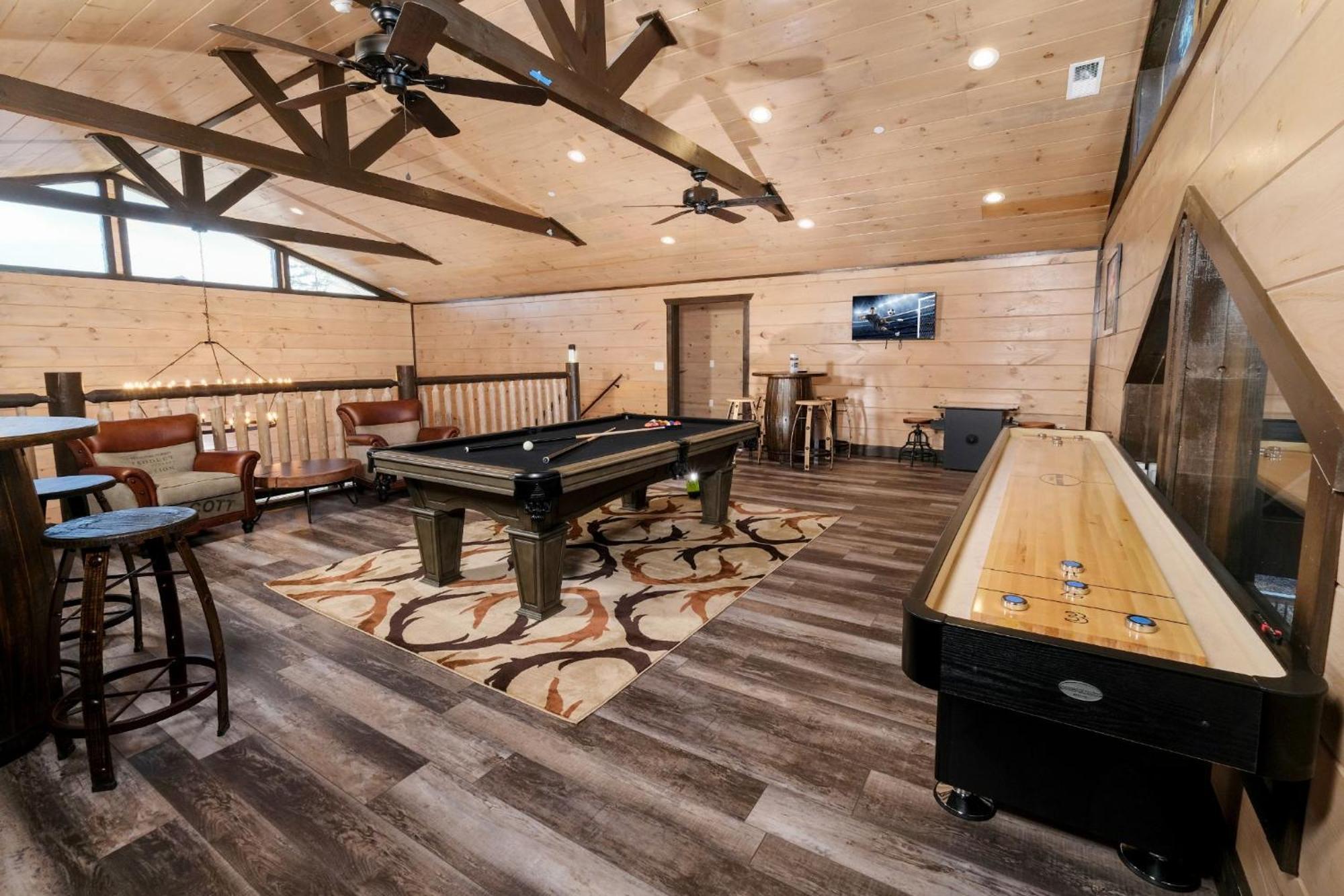 Swim And Gym Mansion Villa Pigeon Forge Eksteriør billede